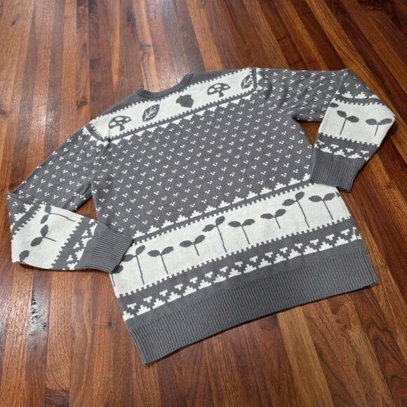Our Universe Studio Ghibli My Neighbor Totoro Patterned Fair Isle Sweater Size M - Picture 2 of 8